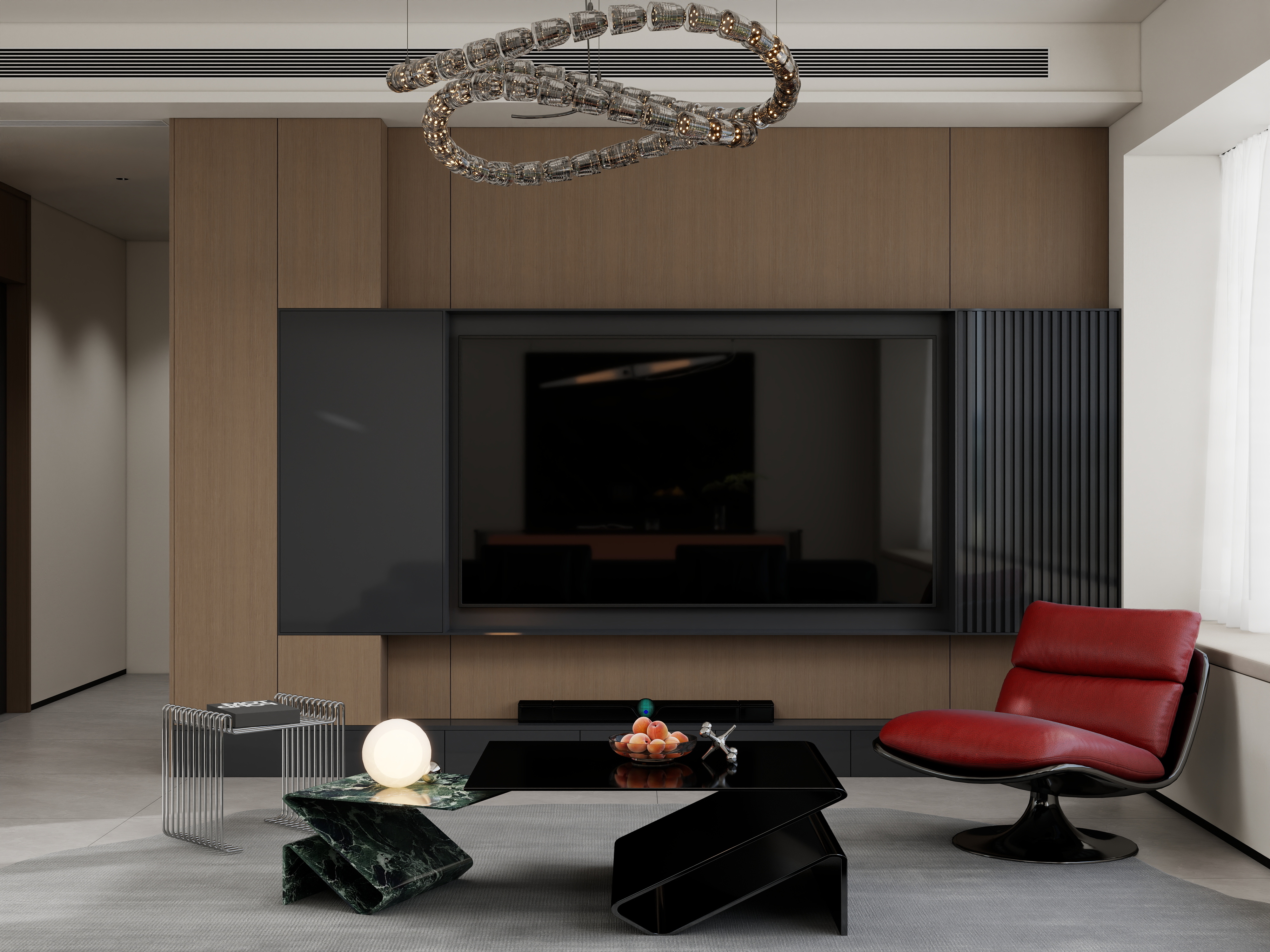 《天河学区房·时光叠影》中古风混搭家居设计丨中国广州丨广州市至雅设计装饰工程有限公司-46