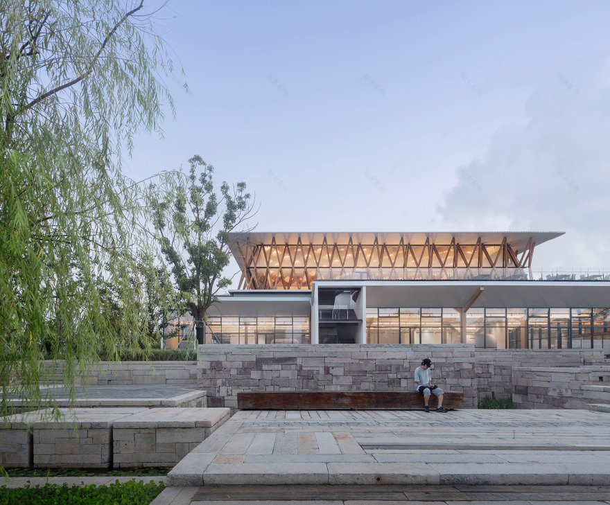 市集上的美术馆(西塘东区1号楼)丨中国浙江丨山水秀建筑事务所-3