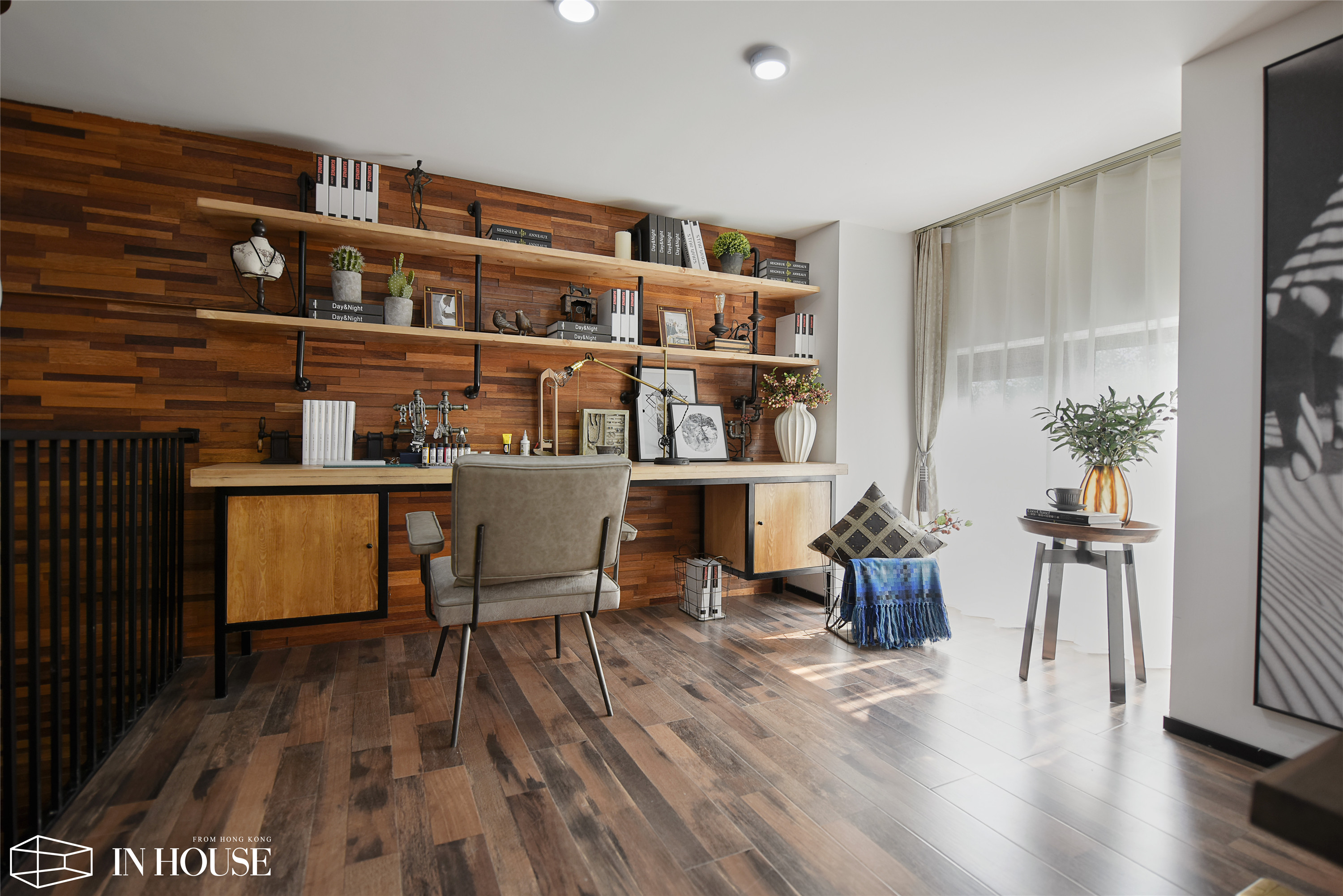 融创财富一号“私人衣橱”LOFT工业风公寓样板间设计——INHOUSE设计！-14