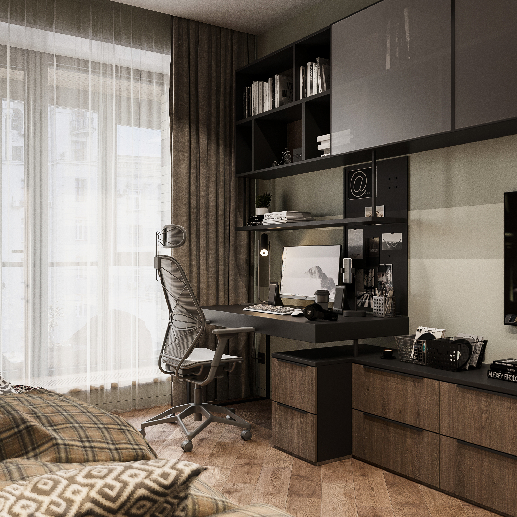 Интерьер Квартиры ЖК Спектр, Новосибирск-24