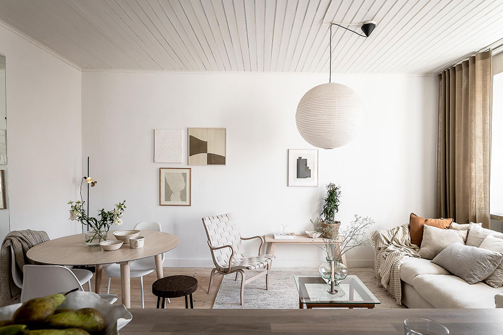 哥德堡 37 平米小公寓的巧妙分区设计-9