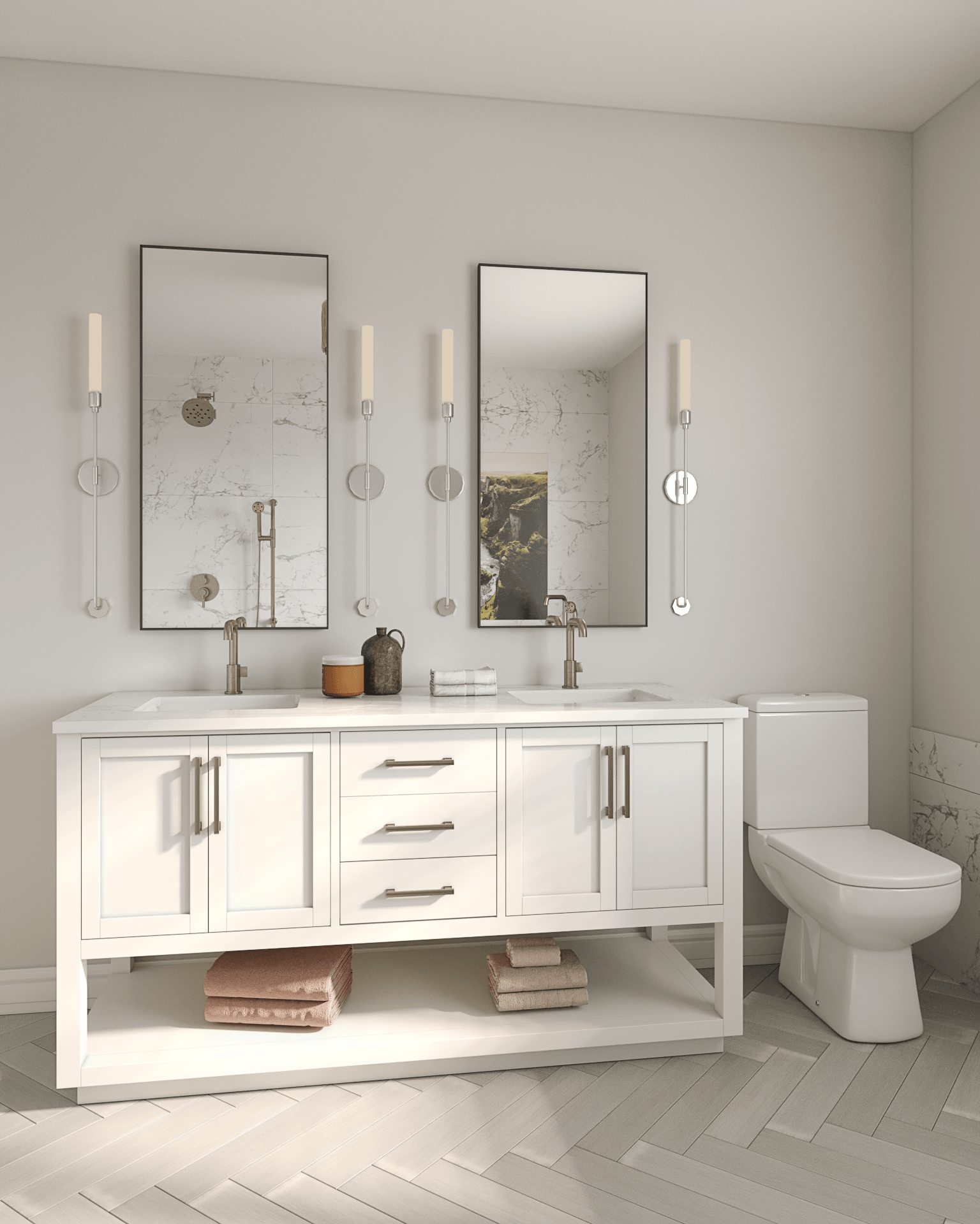 Wigston 套房浴室设计-8