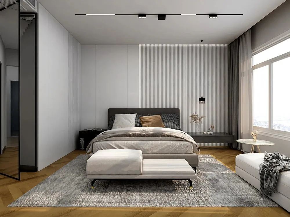 润延枫景 124㎡现代极简案例丨城市人家装饰-12