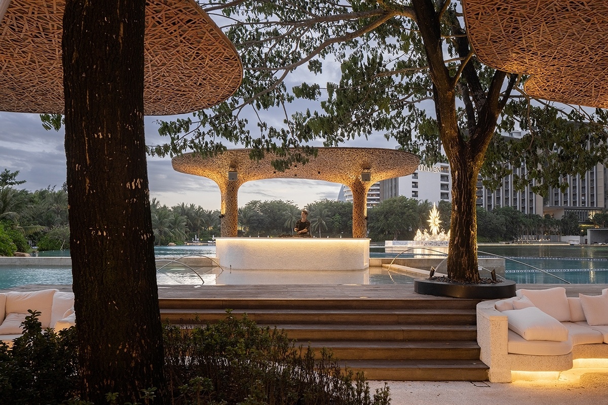 三亚艾迪逊酒店海滩俱乐部丨中国三亚丨万社设计-105