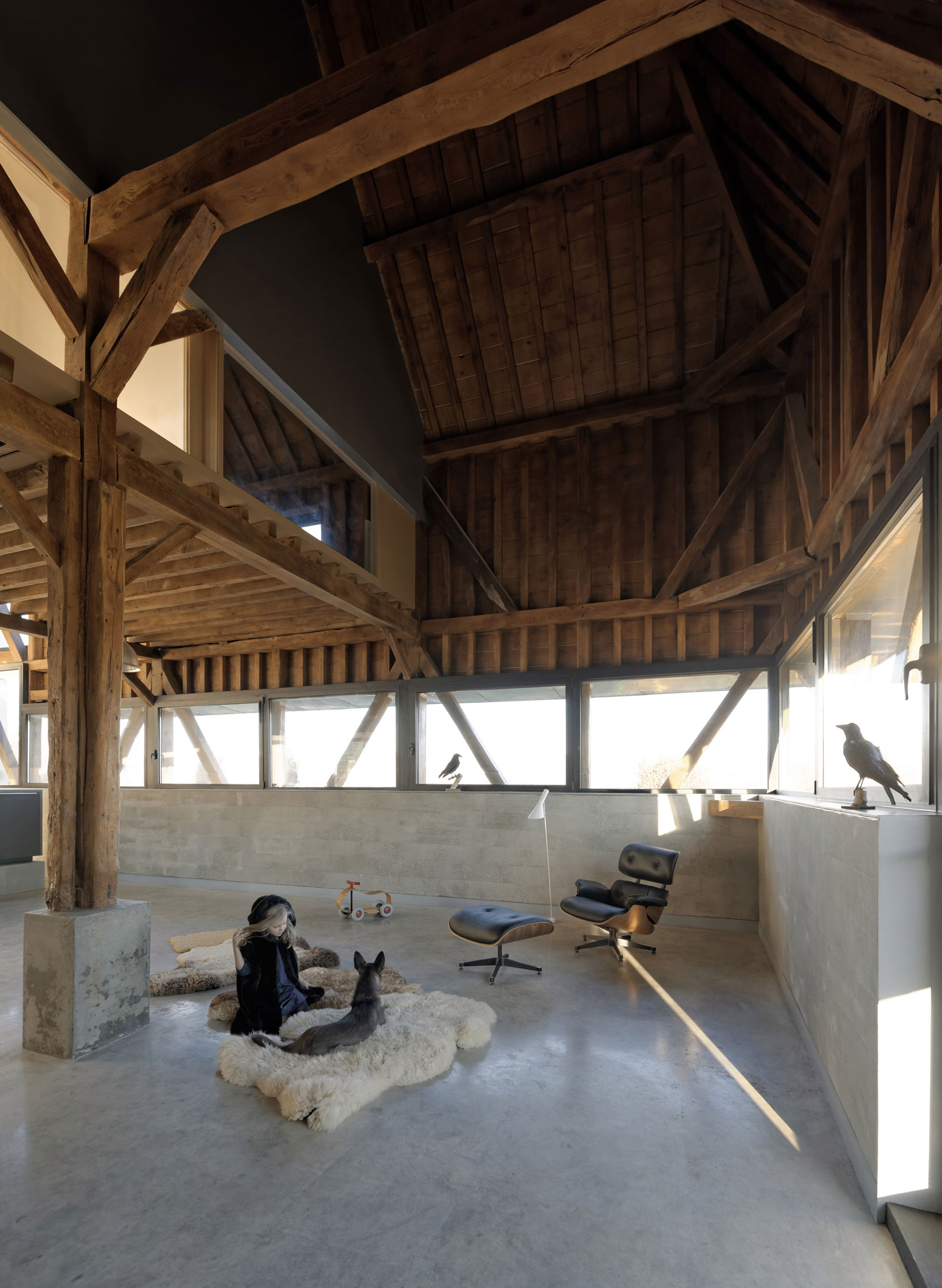 Architectural Studio Ziegler Converts an Abandoned Barn into a Private Home-13