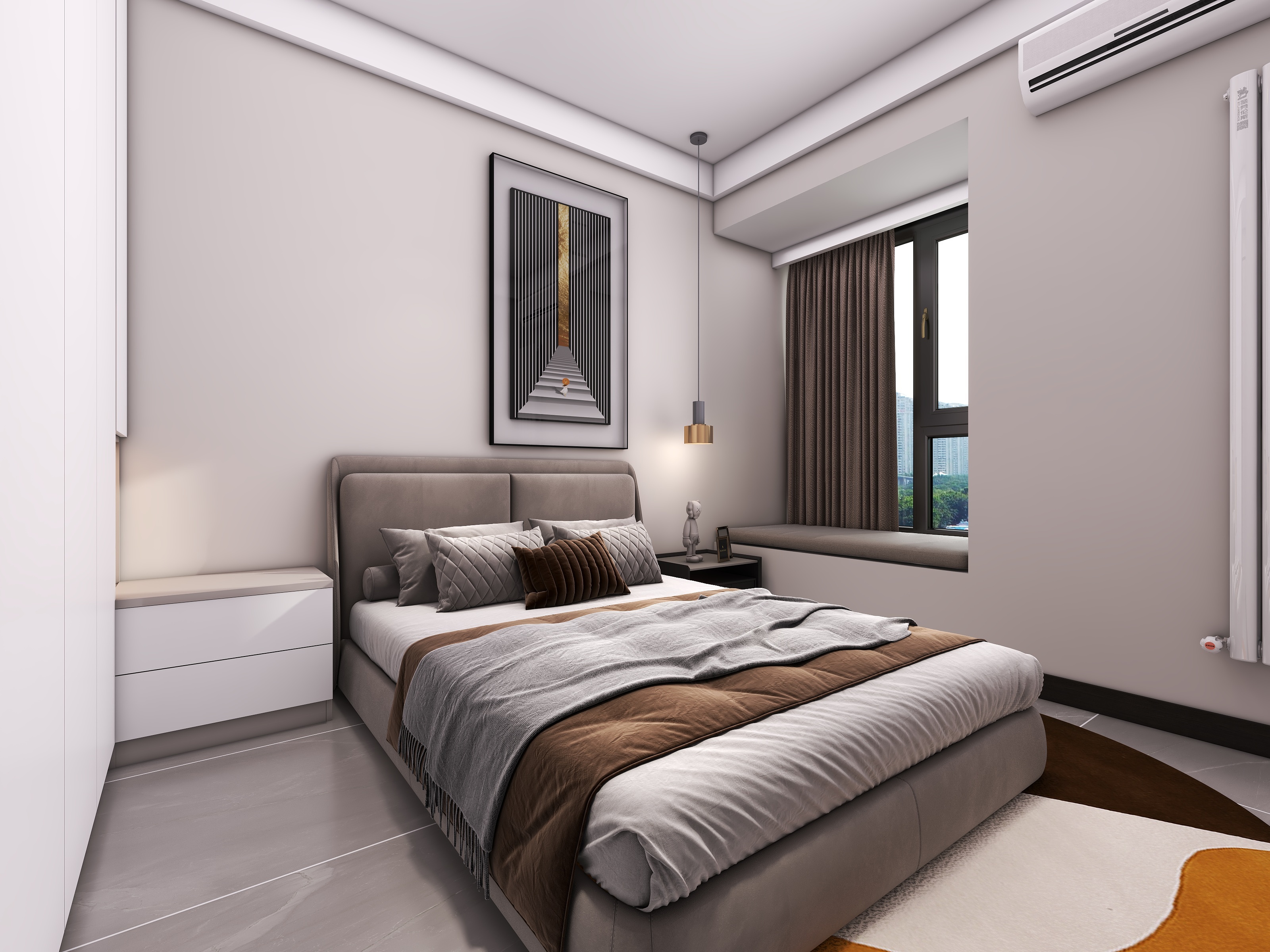 四川成都望江水岸（161平方意式轻奢四居室）-55