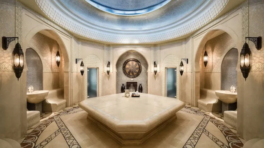 阿联酋卡塔尔顶级豪宅奢华酒店设计之旅丨阿联酋阿布扎比-43