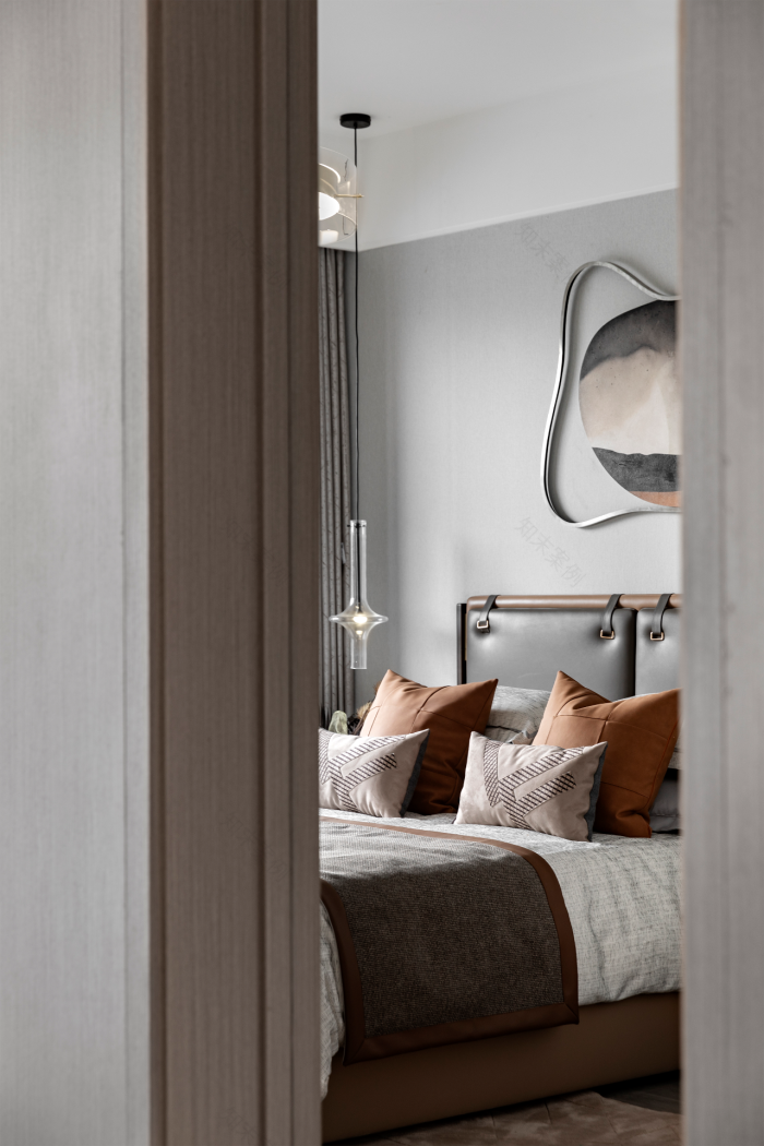 黑白灰的简约之美,璞辉设计打造现代质感住宅丨上海璞辉空间设计有限公司-27