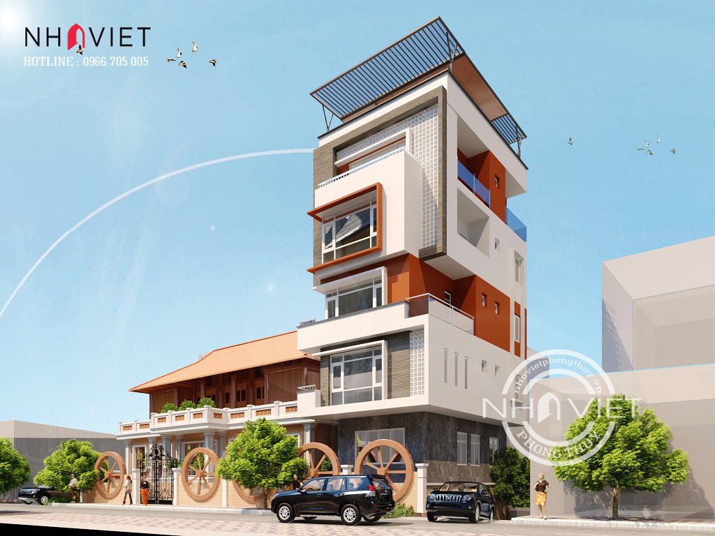 河内住宅与教堂结合项目丨越南河内丨越南风水住宅建筑设计团队-5