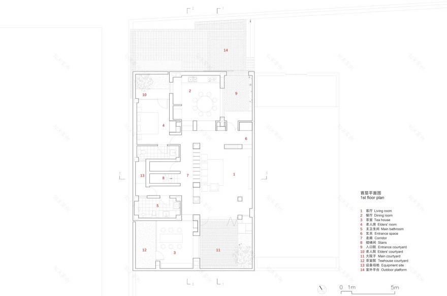 墙之间的家丨中国西安丨耕井伫建筑工作室(西建大)-97