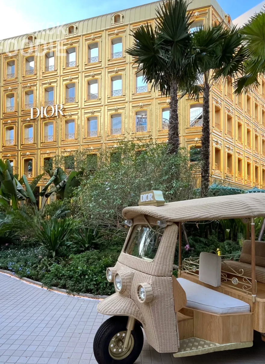Dior 快闪店「黄金屋」丨泰国曼谷丨Dior 视觉营销创意总监 Luca Albero-95