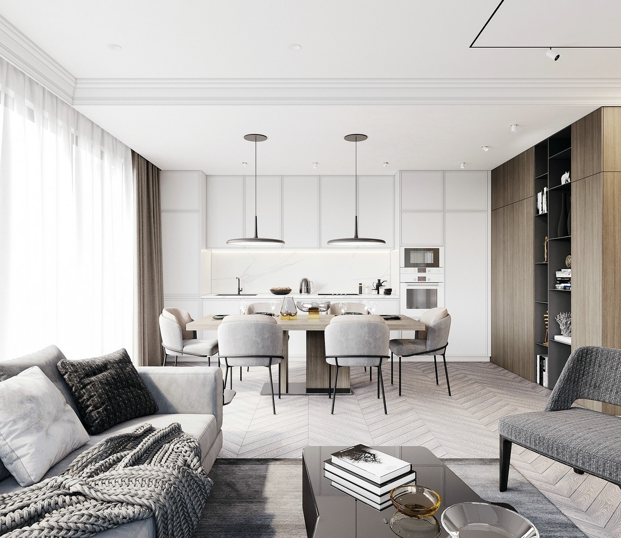 83㎡小空间设计 低调的美学！-3