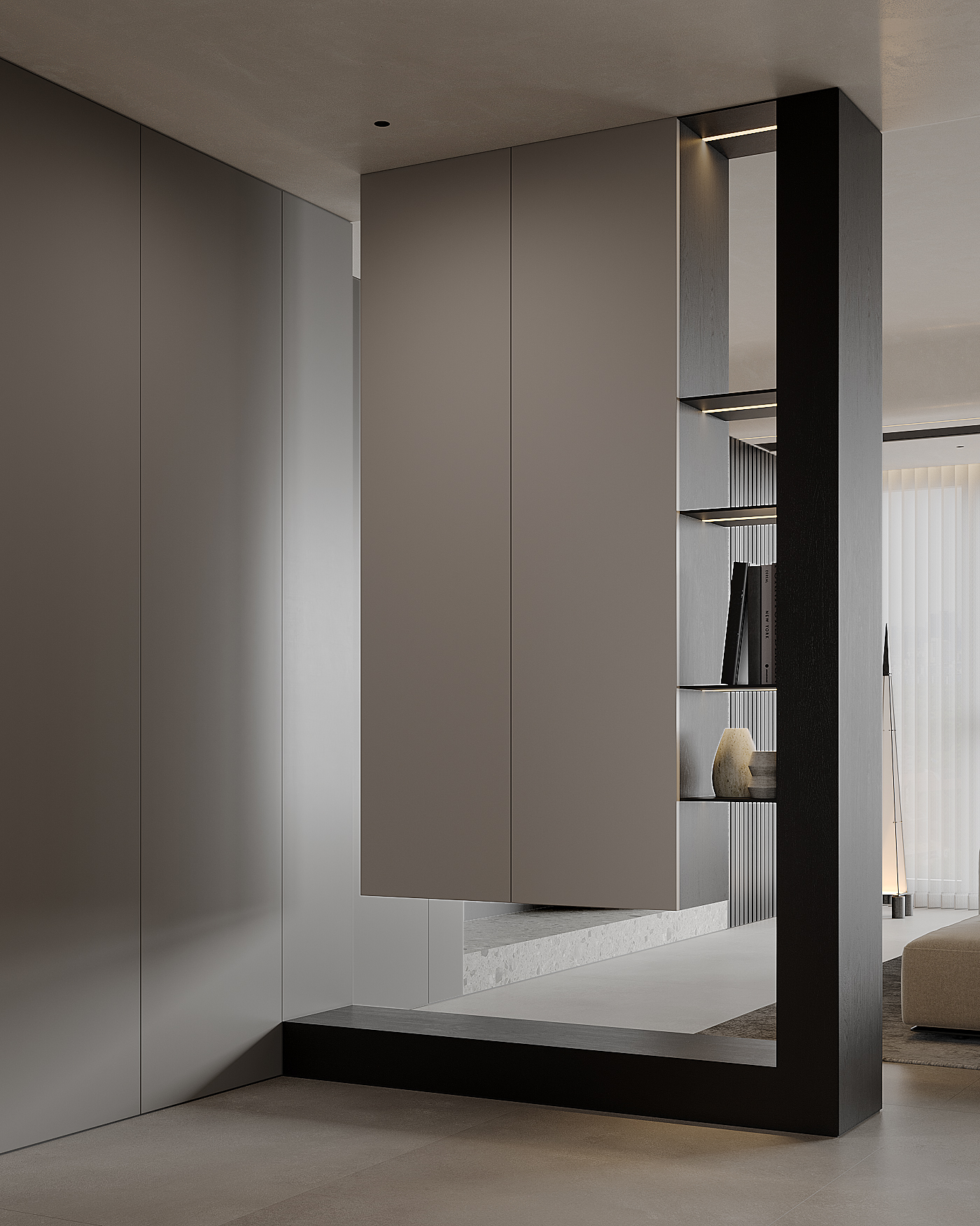 黑白灰的家丨末舍设计-2