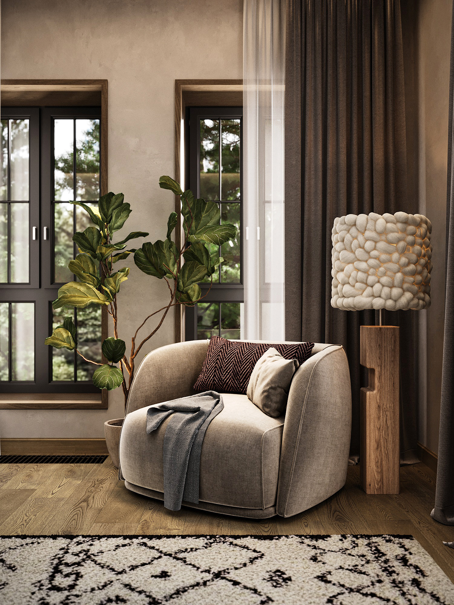 INTERIOR DESIGN IN A PRIVATE HOUSE / MOSCOW REGION-21