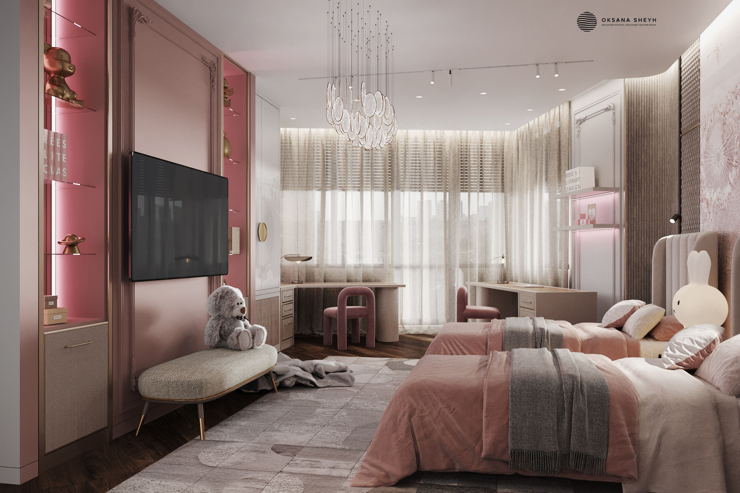 The twins' children's room-5