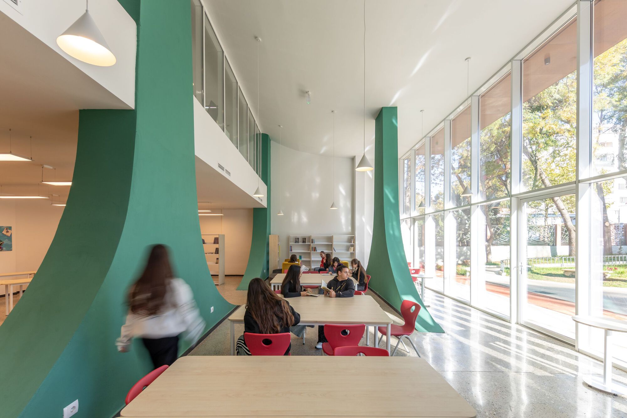 安格拉·默克尔学校丨阿尔巴尼亚丨Commonsense Studio-32