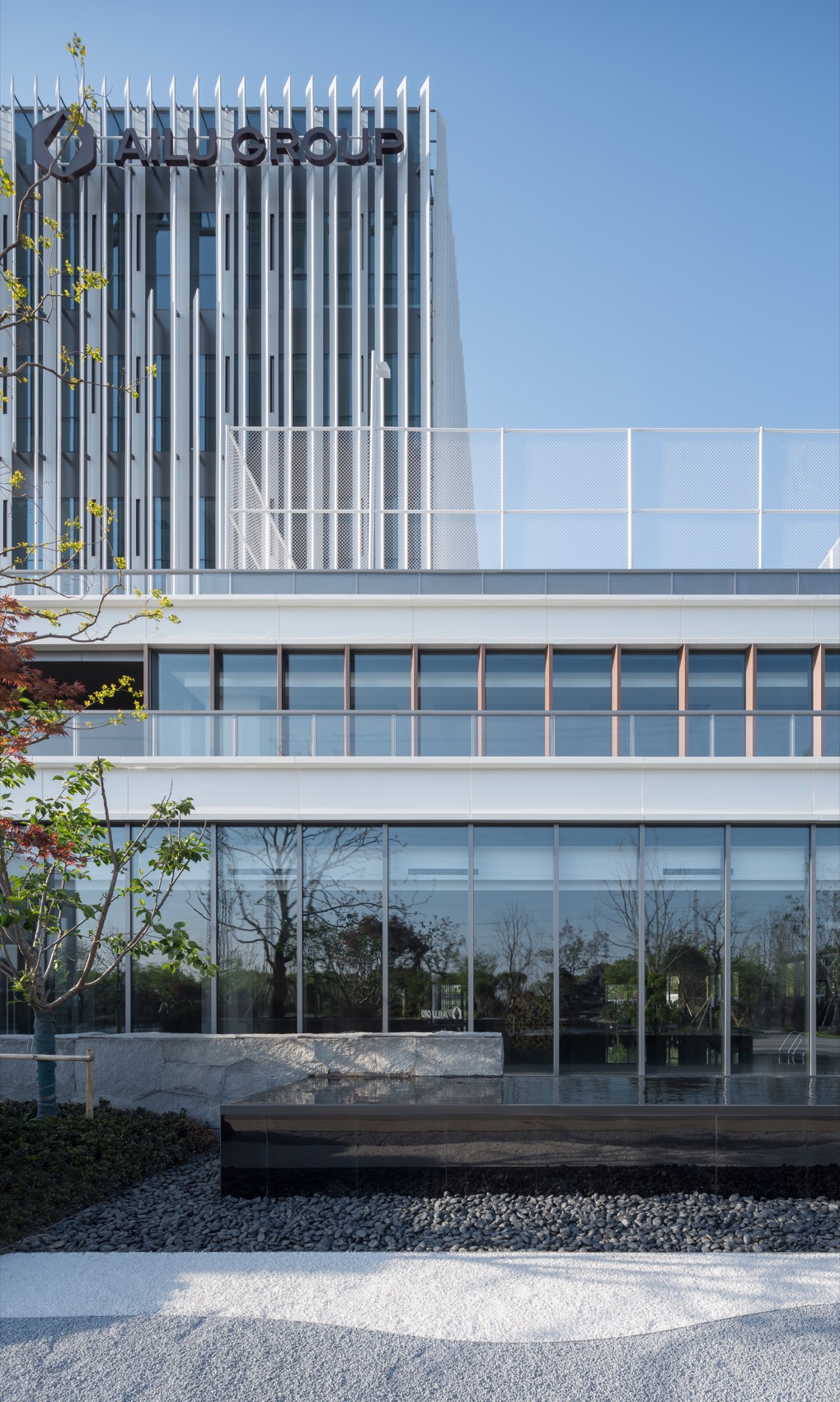 艾录集团总部园区丨中国上海丨建筑,施工图,室内,灯光,景观设计各有对应公司-20