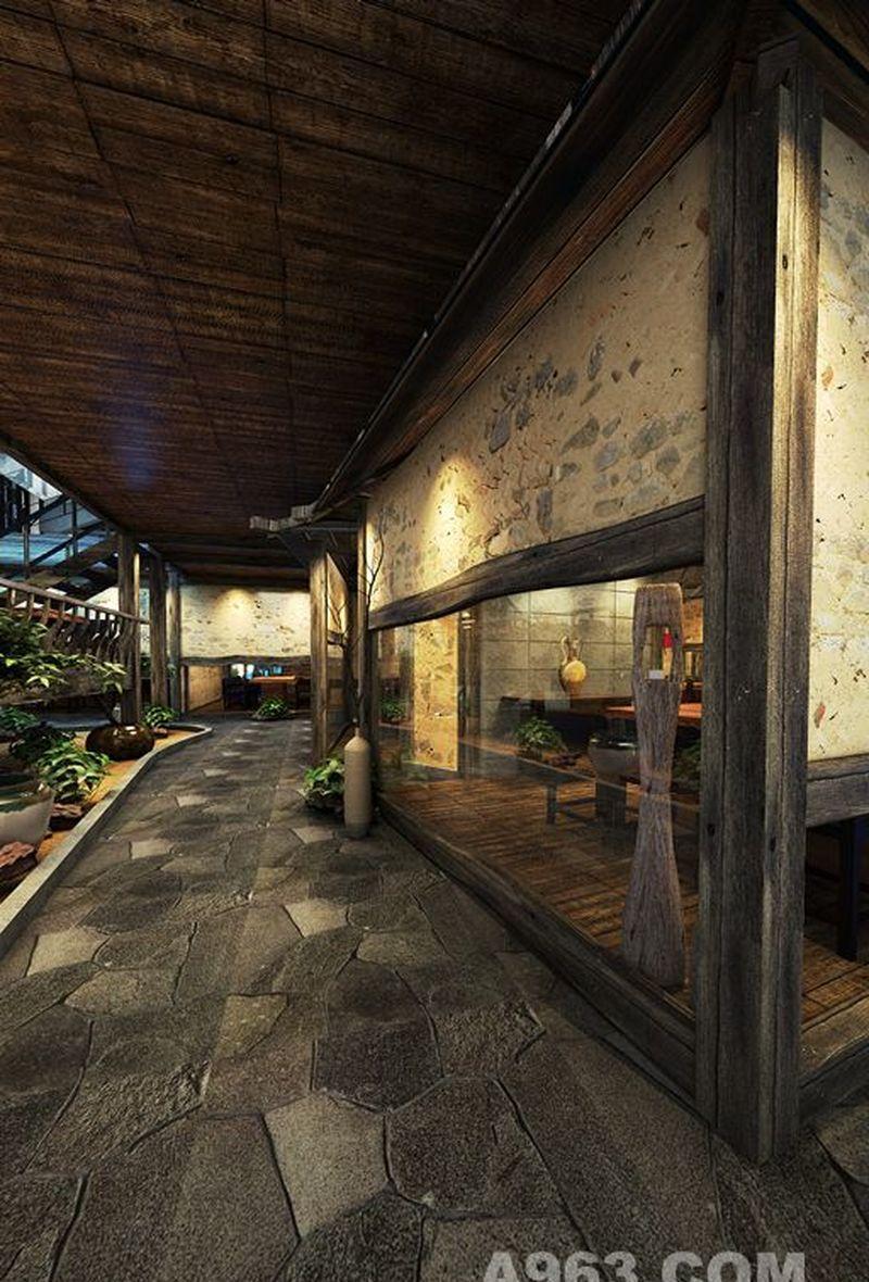 辰韩馆炭火烧肉主题餐厅设计-33