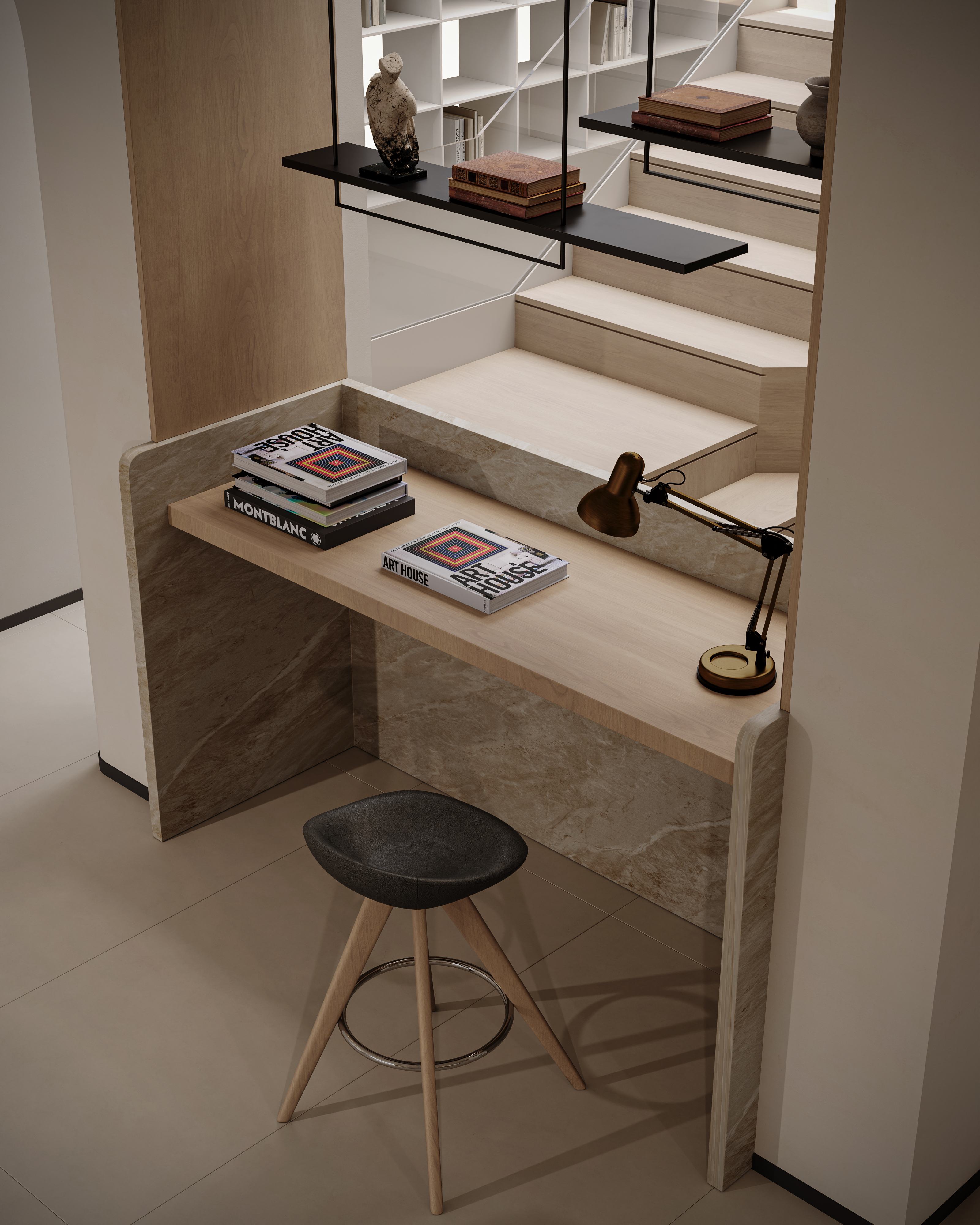 绘感视觉设计——奶油风地下室案例-8