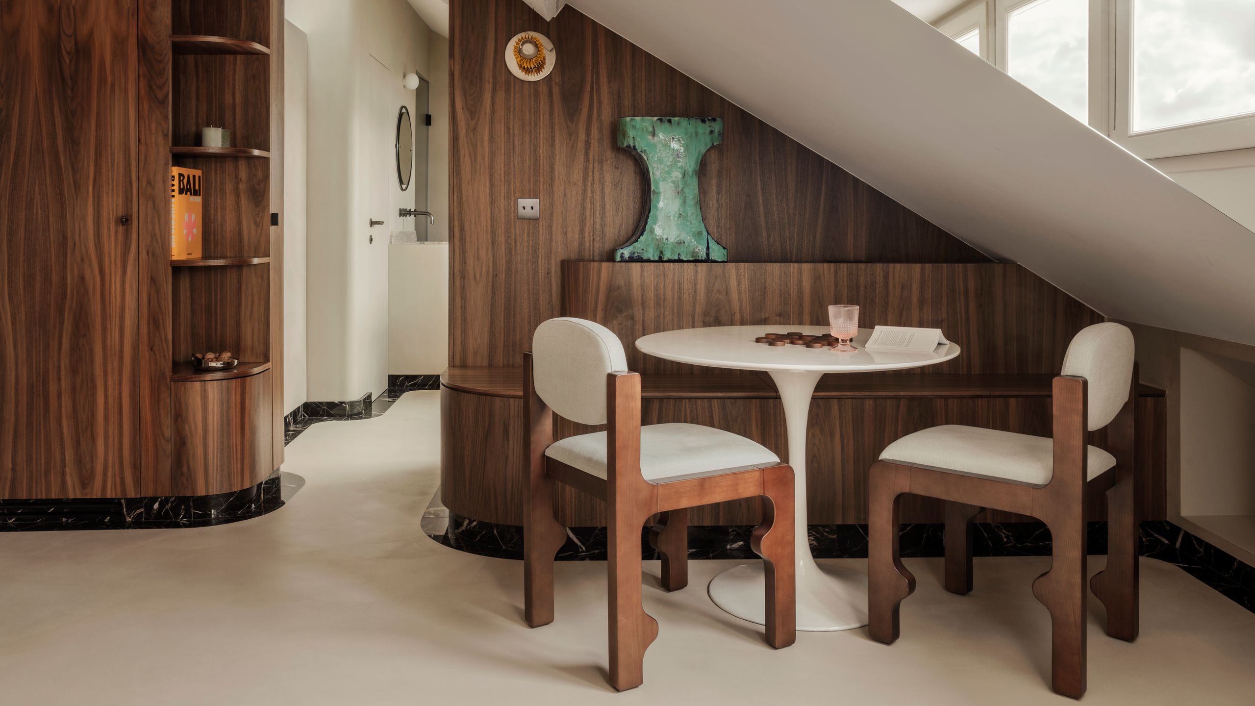 巴黎小型阁楼公寓改造丨法国巴黎丨Volta设计工作室,室内建筑师Agathe Lavaud-4