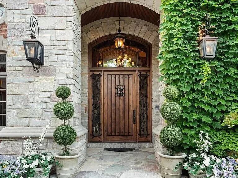 豪宅鉴赏|密歇根湖畔的意大利风情庄园-13