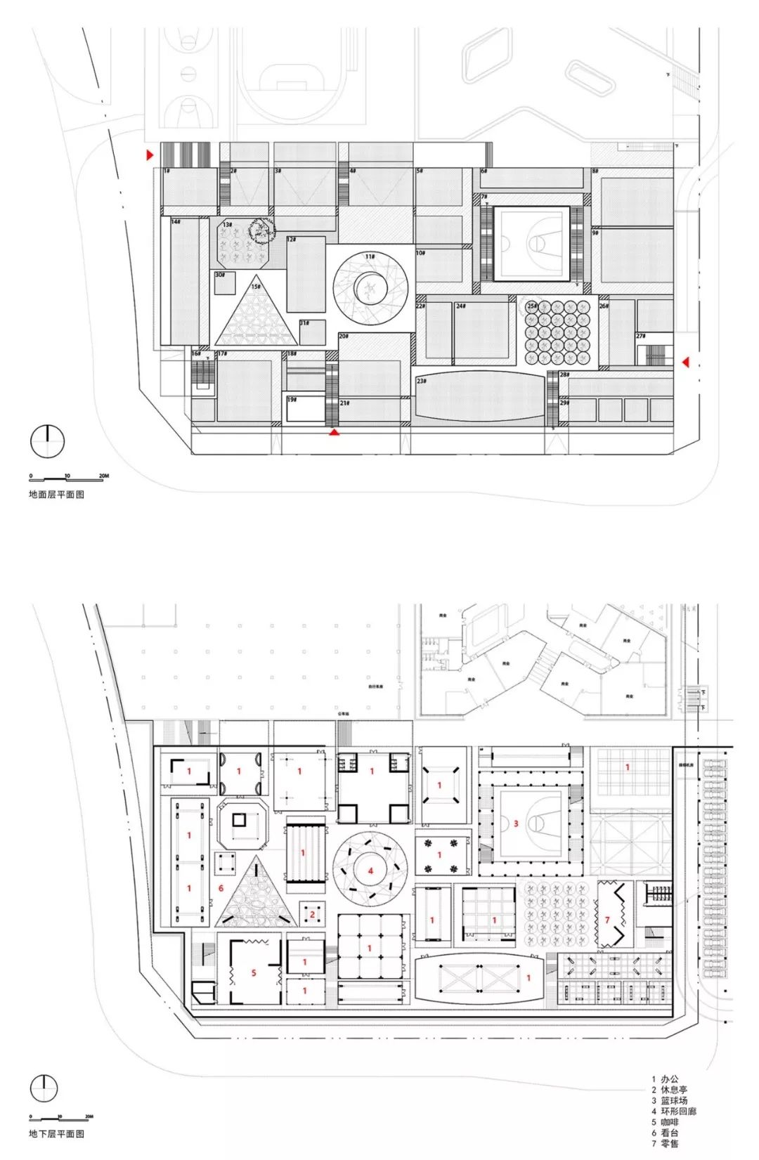深圳留仙洞万科云设计公社 B4 地块 | 桌景般的地下空间设计-57