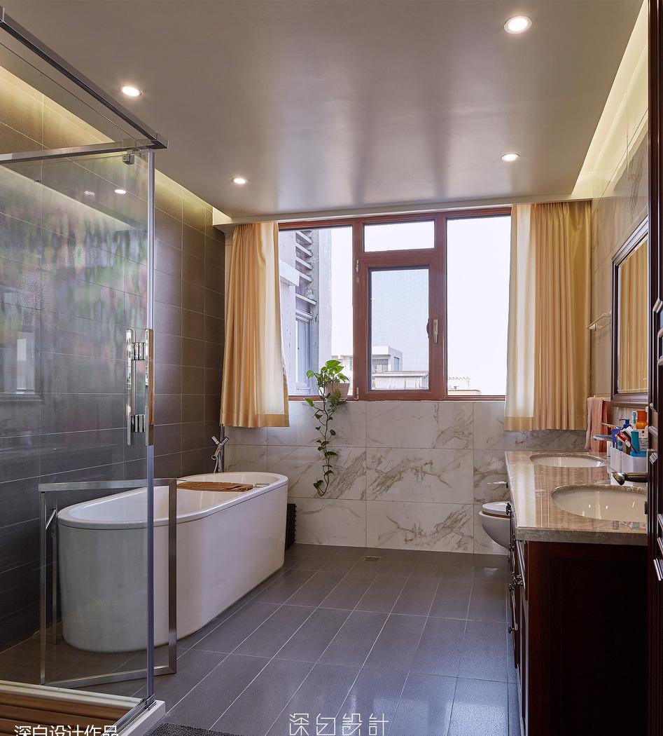 深白设计丨平层丨【深白作品】拾壹楼--中式休闲-16