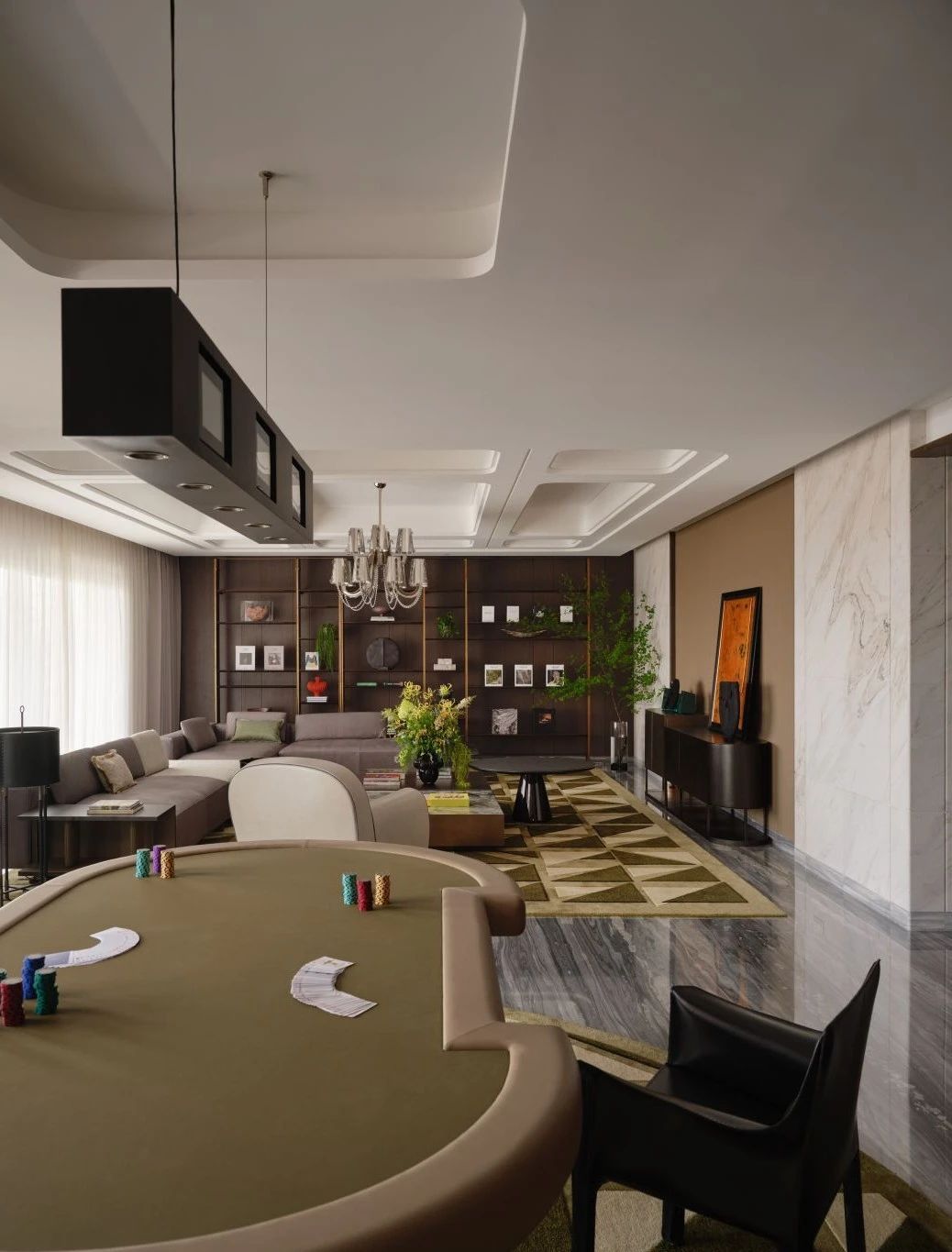 杭州银杏汇顶复豪宅样板间丨中国杭州丨H.N.LIN 空间美学馆-43