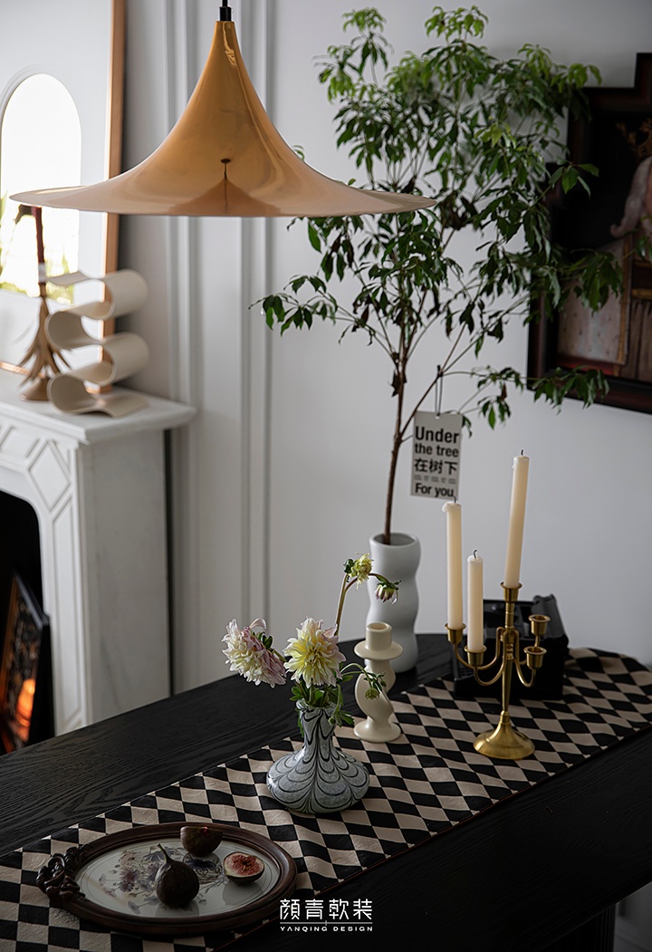 杭州华夏四季复古电影质感生活空间丨中国杭州丨颜青软装-24