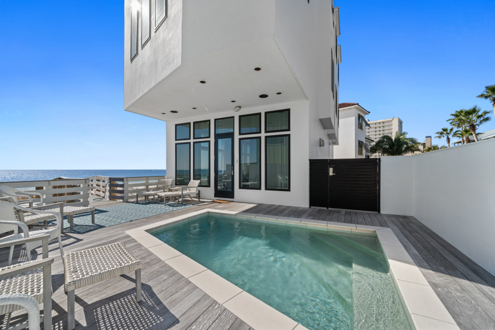 Cross Lane现代海滨住宅丨美国阿拉巴马丨Bob Chatham Custom Home Design-25