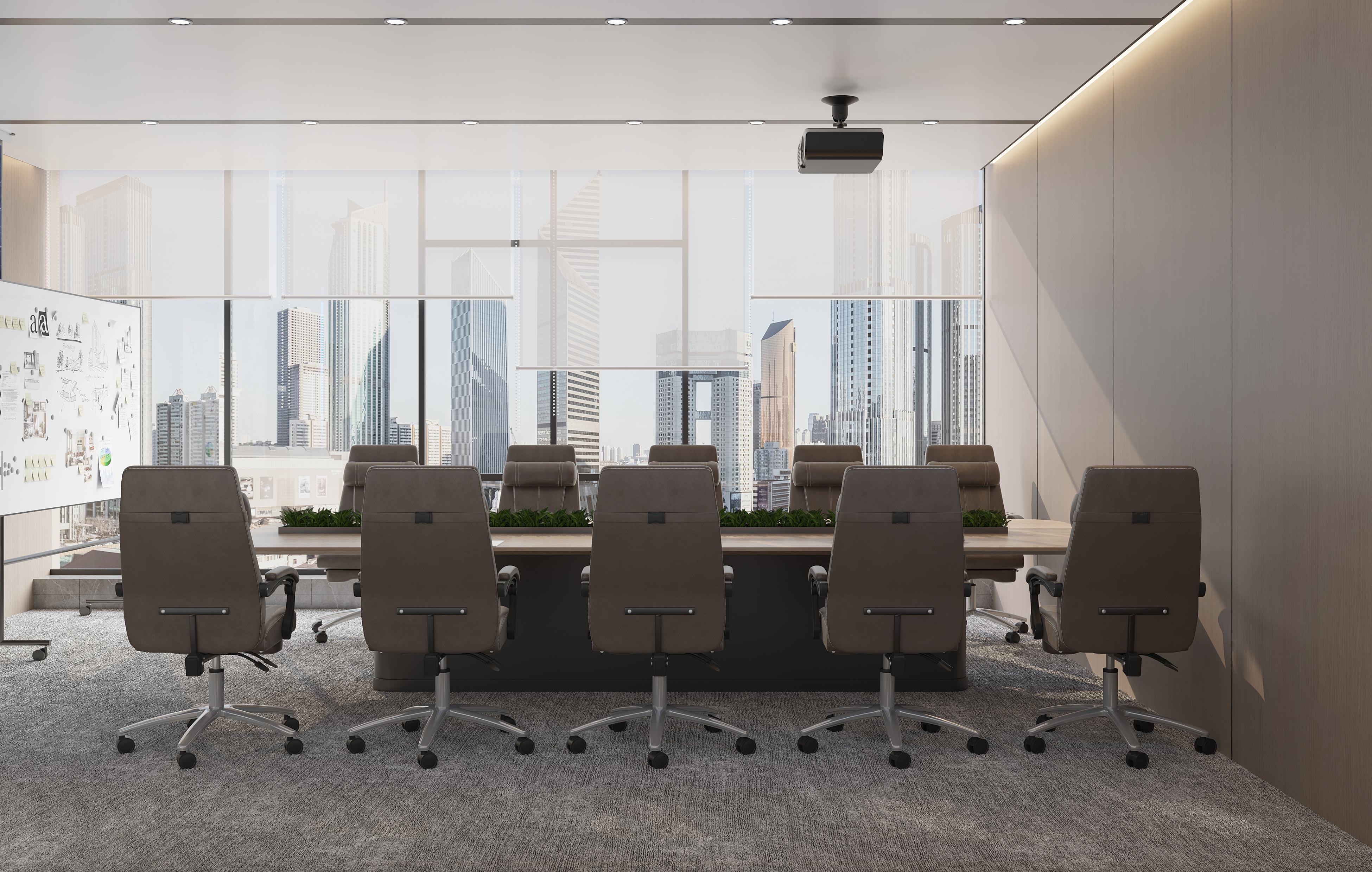 新昌人才港办公空间设计-8