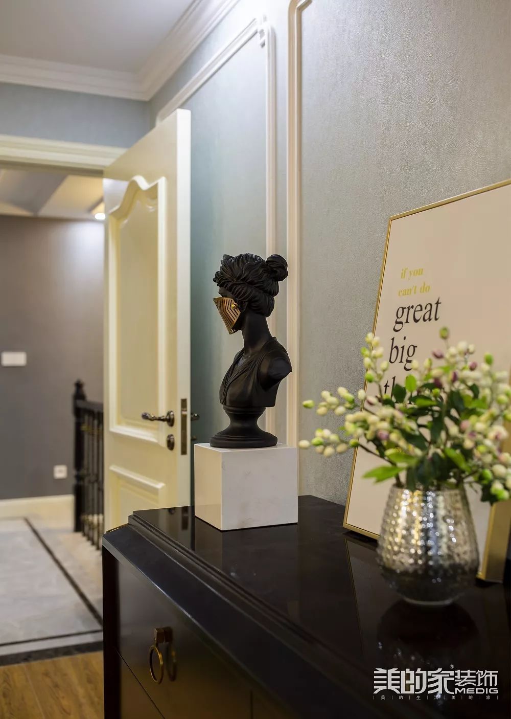 暖男标配的家 | 法式质感美式小清新混搭,打造 280㎡优雅生活空间-59