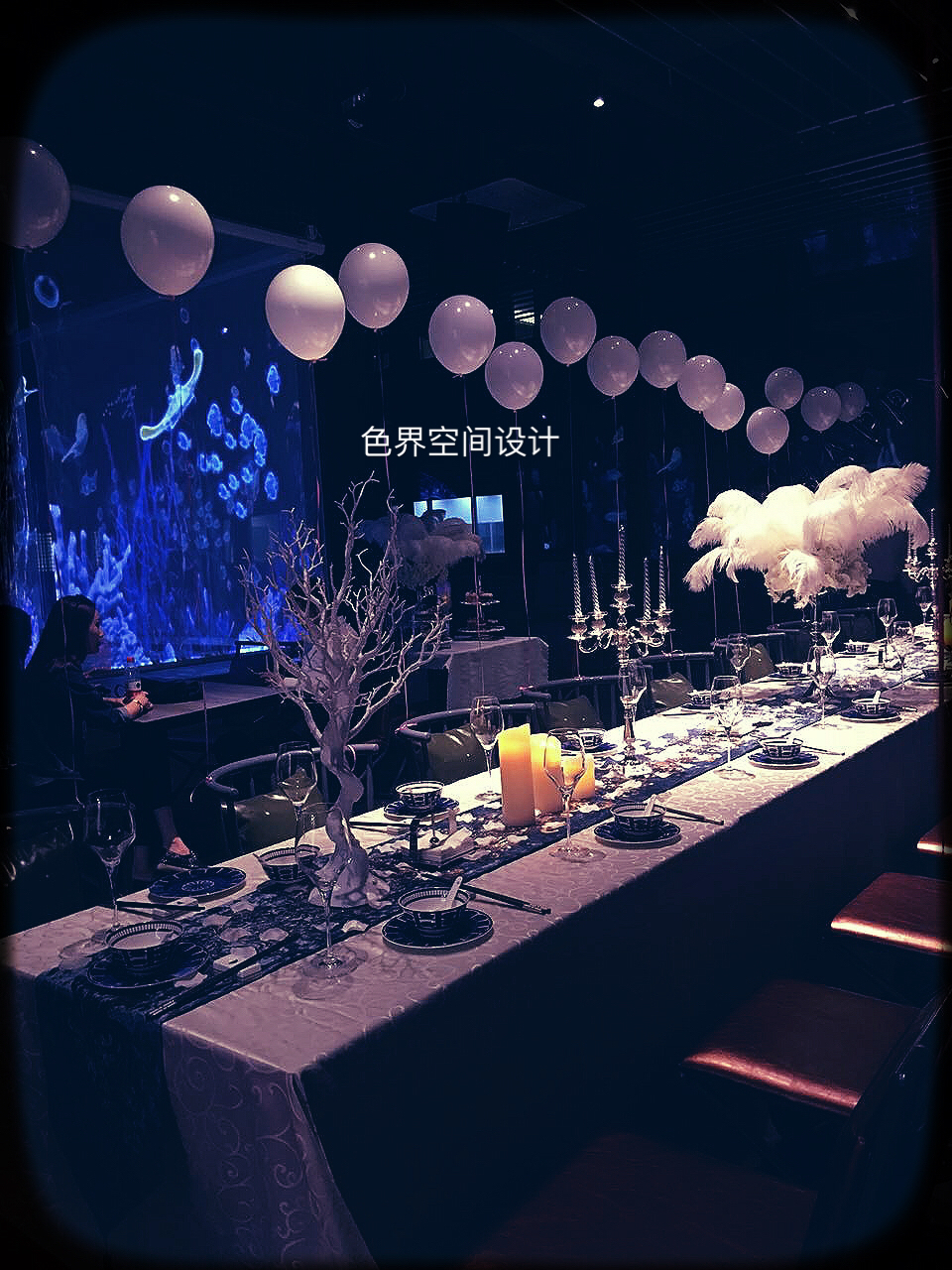 南昌C2光影技术餐厅设计--色界空间设计-13