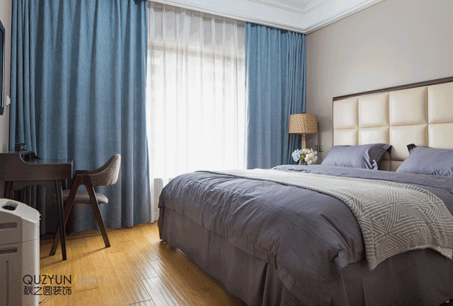 金地天际 | 蒂芙尼蓝调的现代美宅-22