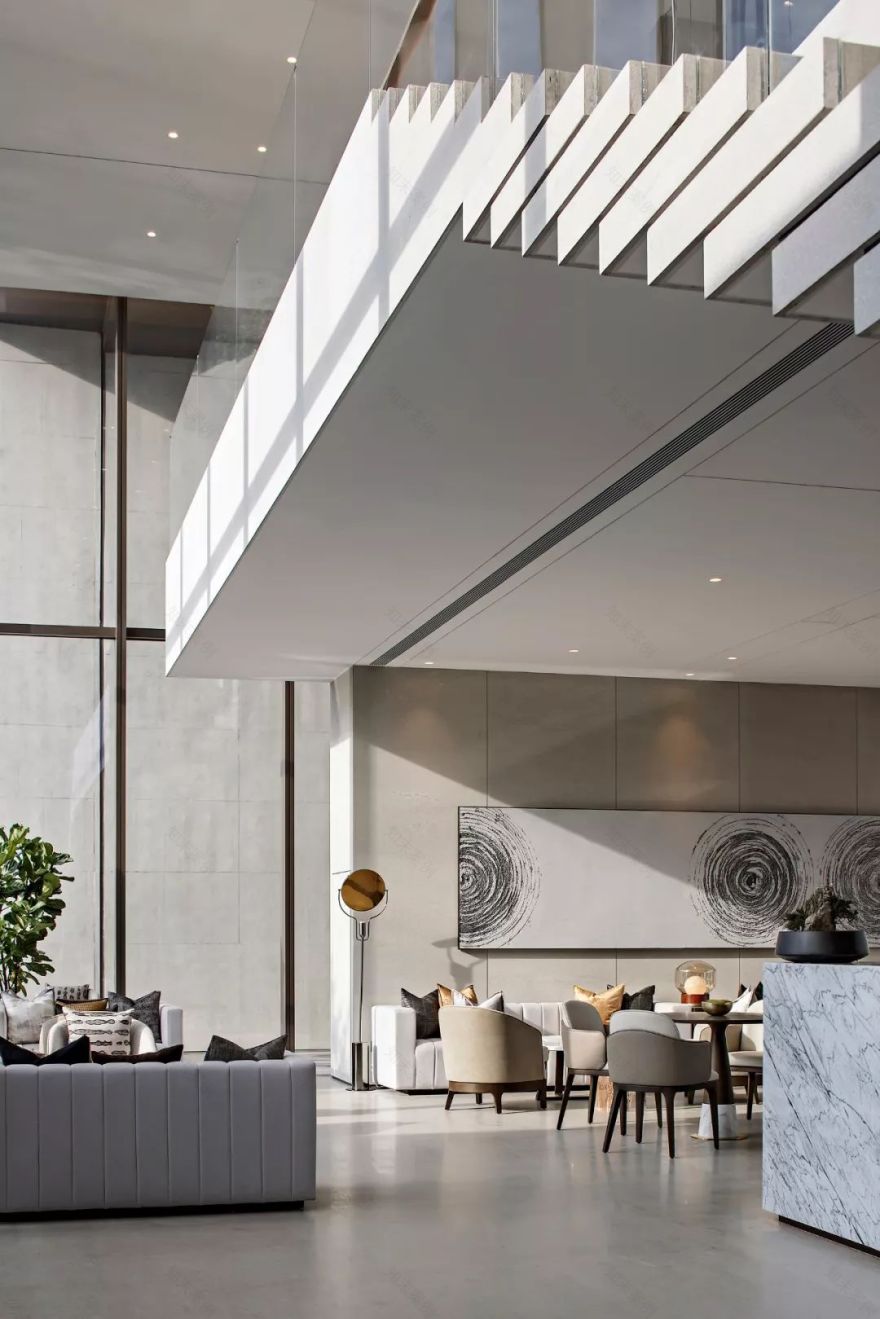 华润佛山悦里公馆销售中心——极简 · 光 ,超凡脱俗的朴质美学! 矩阵纵横-16