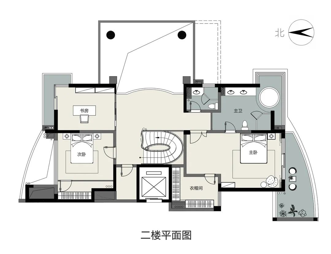 380㎡跃层豪宅改造丨中国杭州丨洛林设计RollingDesign-11