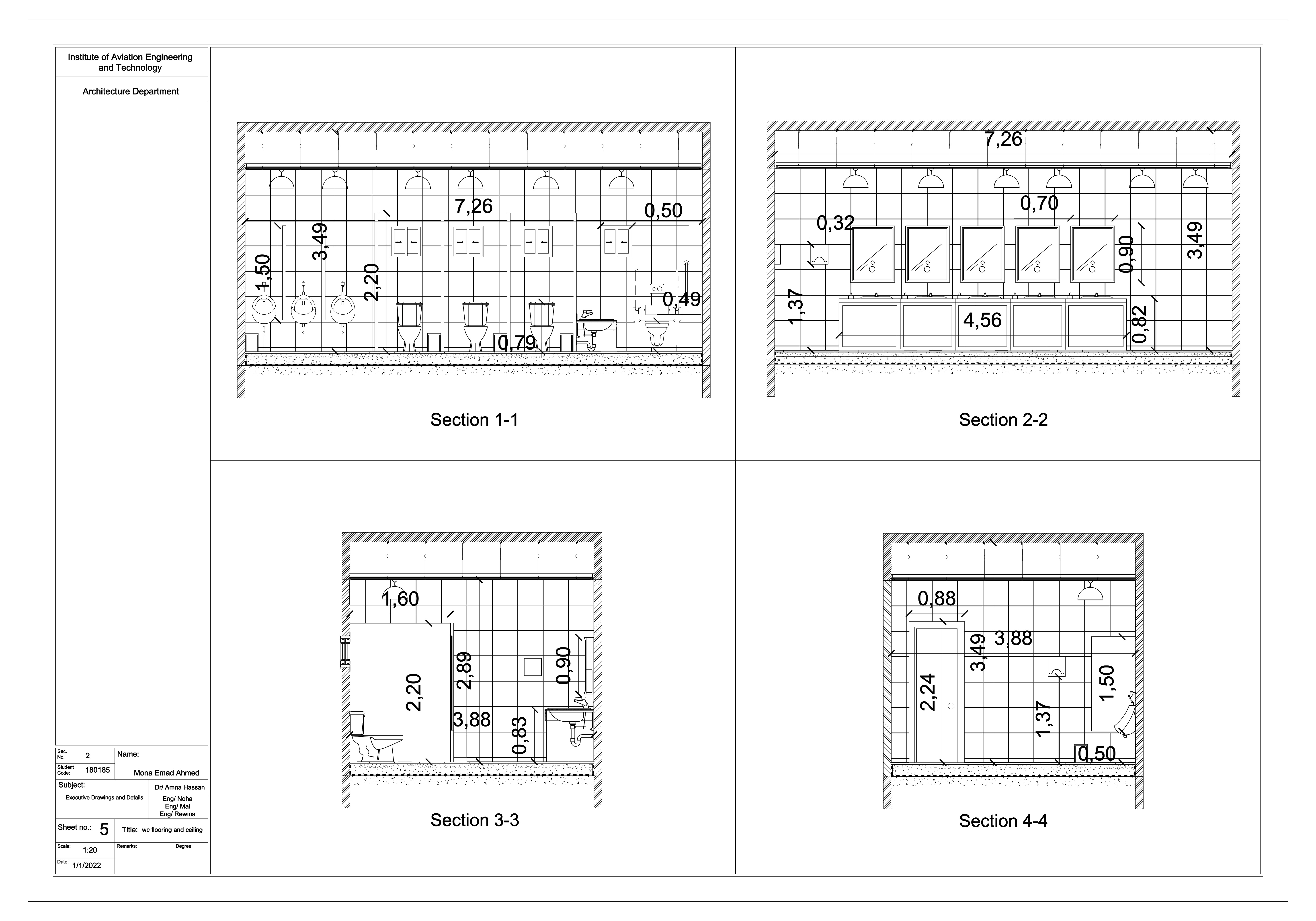 Theater Project " shop drawing "-6