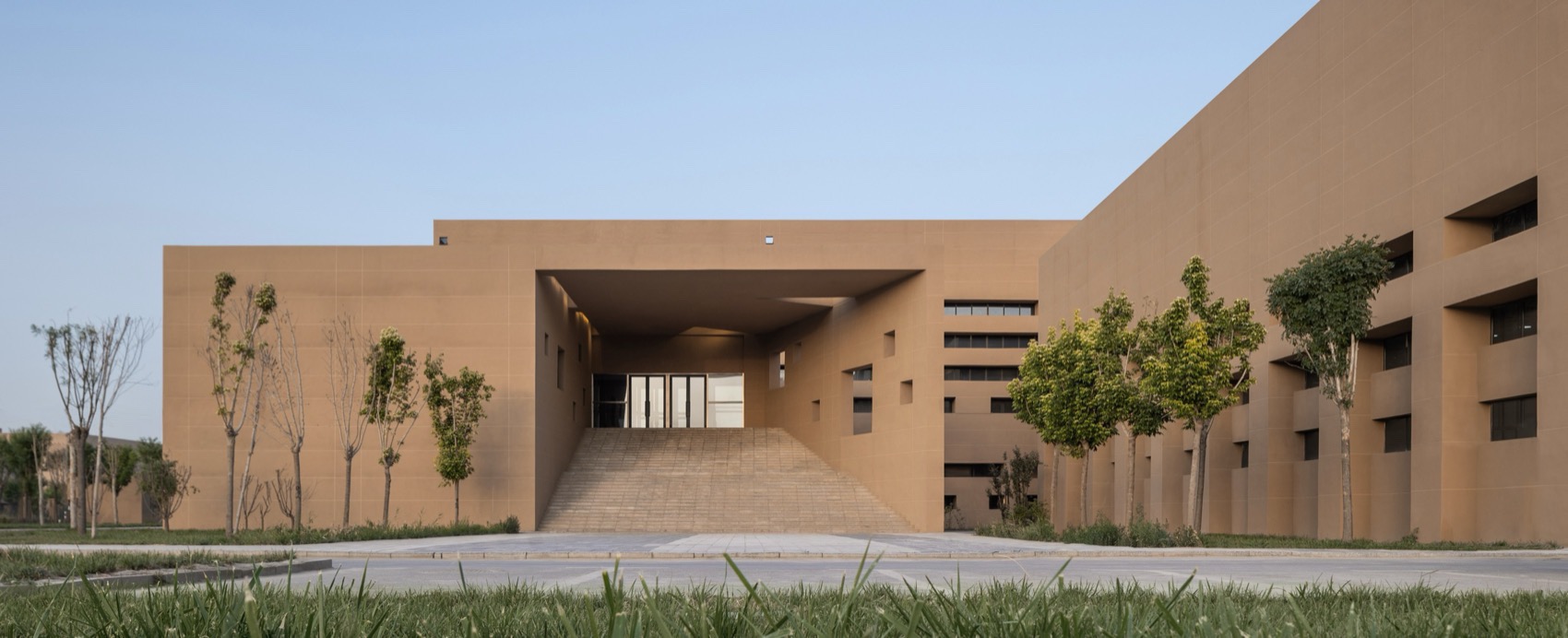 塔里木大学新校区风雨操场丨中国阿拉尔丨中国建筑设计研究院有限公司等-17