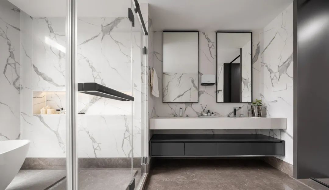 杭州小和山莱姆石护墙板住宅丨中国杭州丨DNA 邸内设计-39