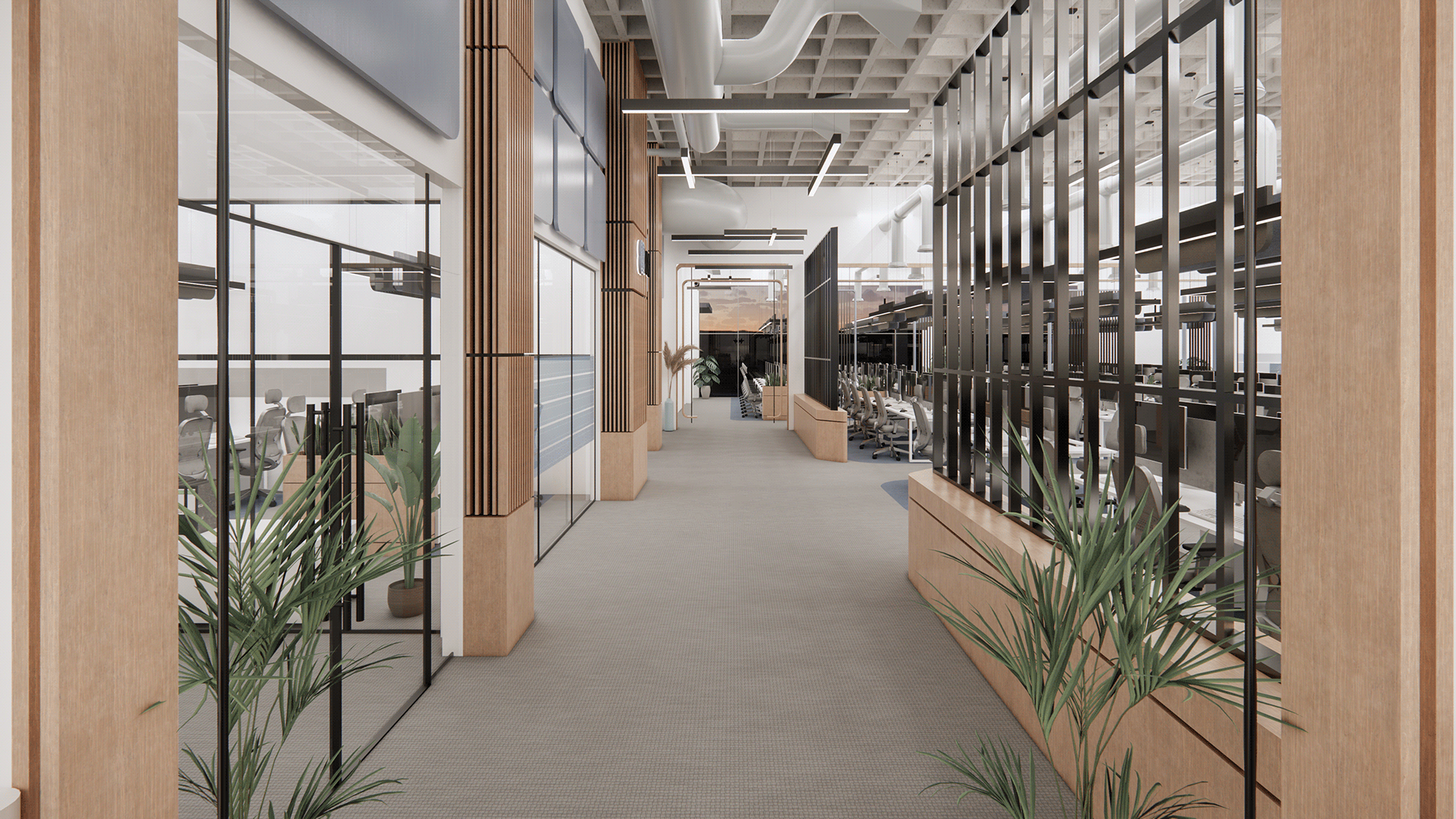 联合办公，Modern-Industrial Office Design-32