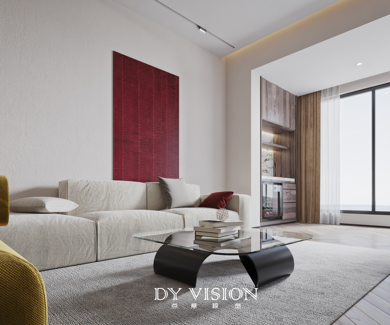 现代极简家装空间表现-5