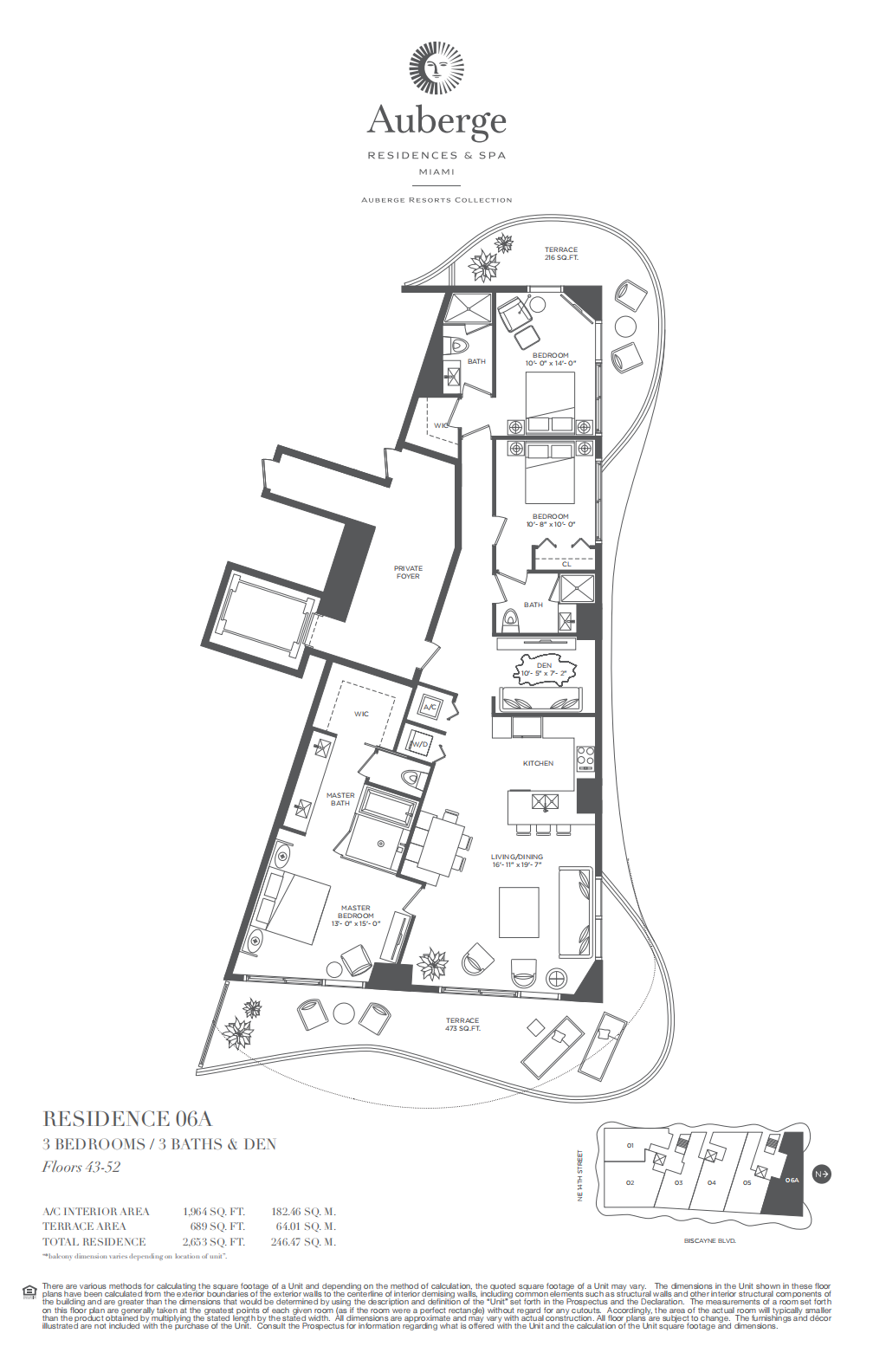 迈阿密 Auberge Residences，意大利与瑞士设计师联手打造的海滨豪宅-57