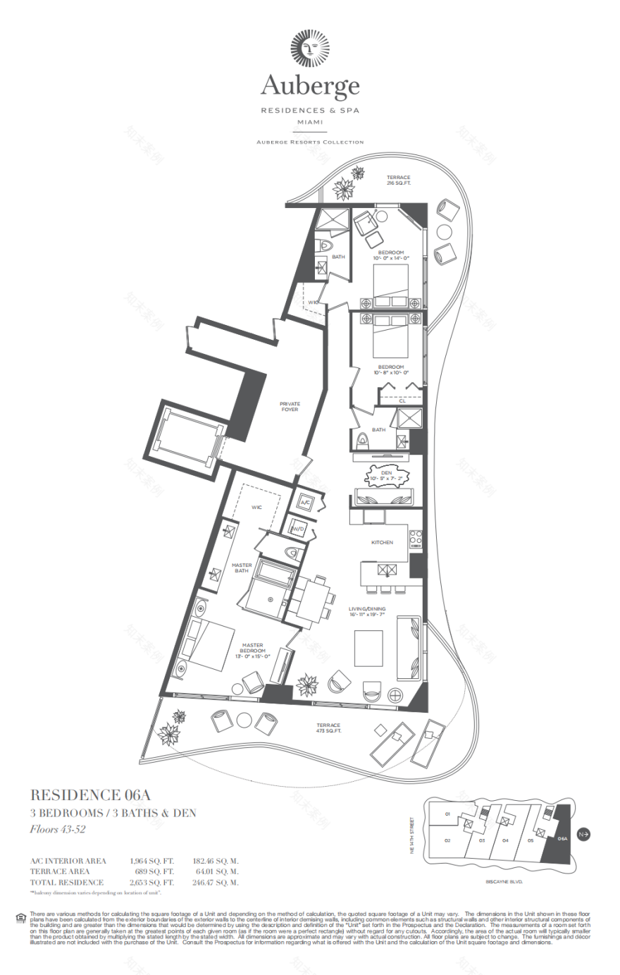 迈阿密 Auberge Residences,意大利与瑞士设计师联手打造的海滨豪宅-57