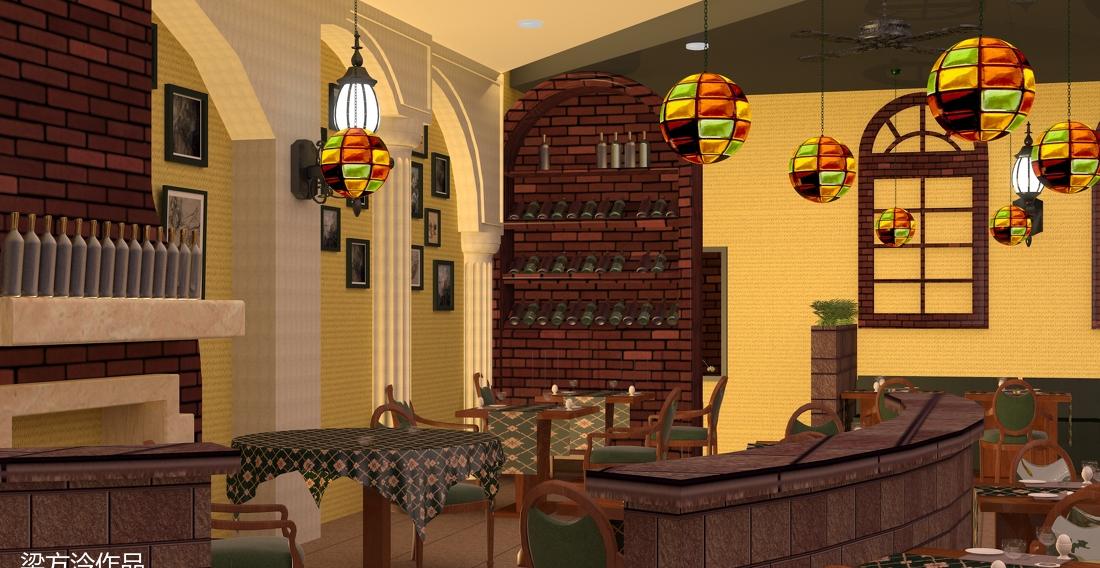 
意大利主题餐厅 -1