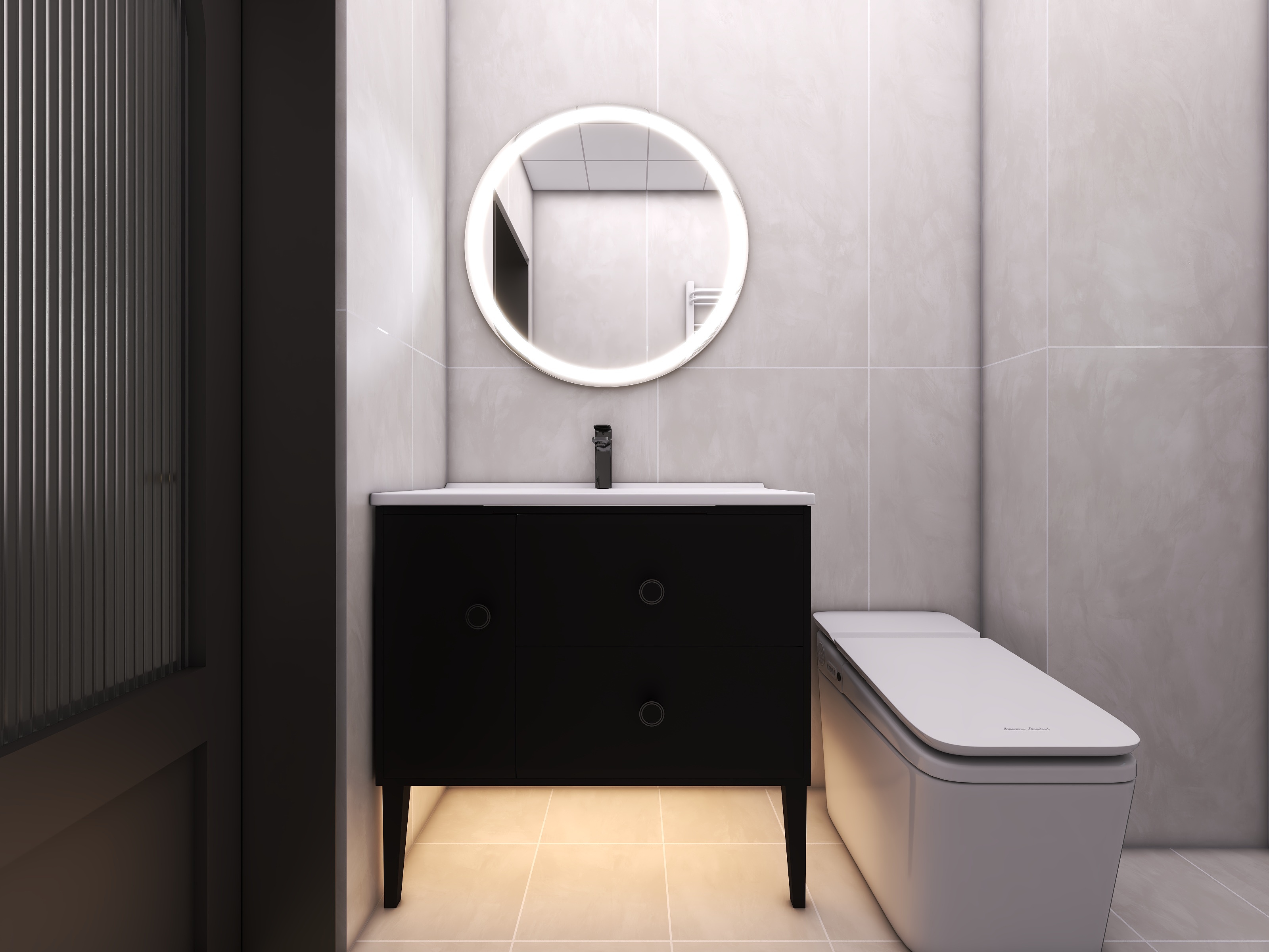 四川成都华府悦璟（115平方简约法式三居室）-68