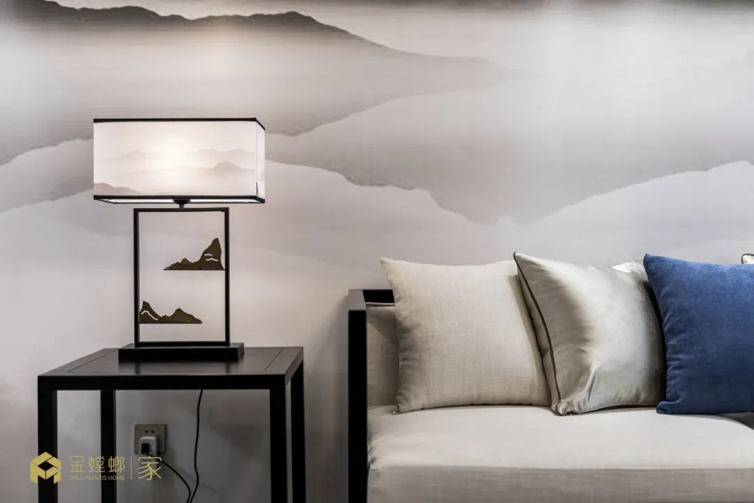 116㎡新中式设计 ▏烟雨入江南 山水如墨染-33