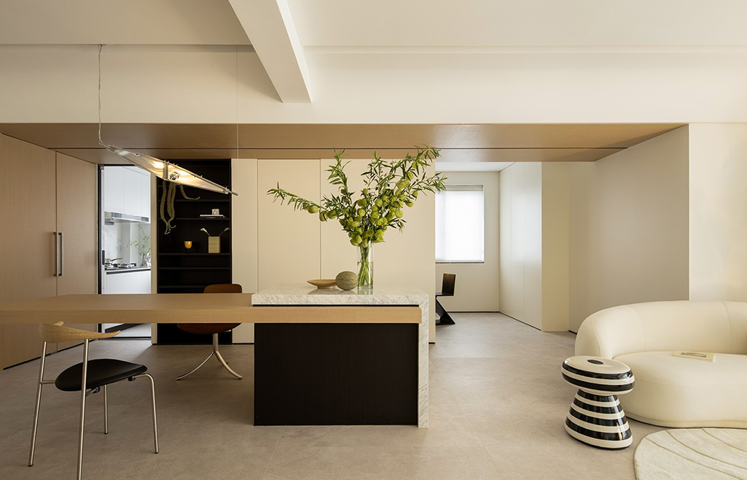 杭州奶油原木风私宅丨中国杭州丨辰佑设计-16