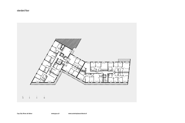 布洛涅比兰库尔特河畔住宅区折叠式设计-10