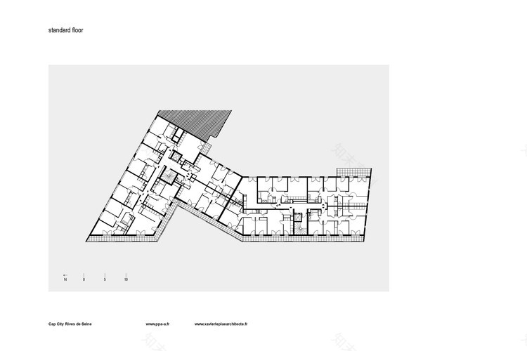 布洛涅比兰库尔特河畔住宅区折叠式设计-10