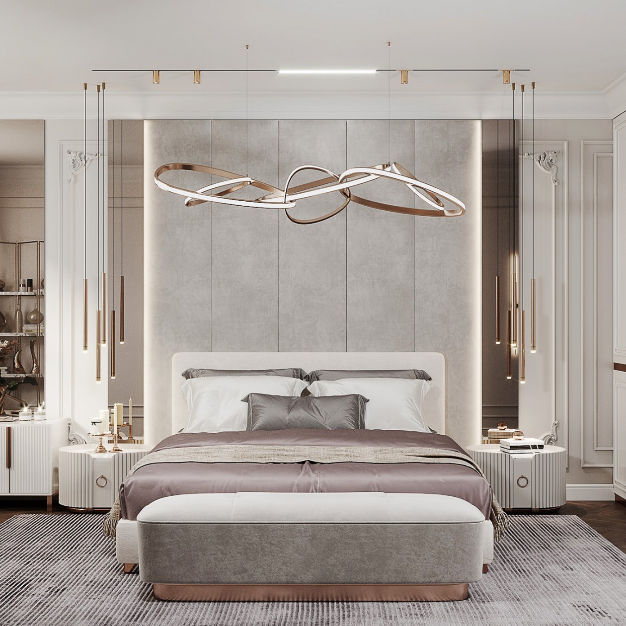 160平 现代混搭风格-8